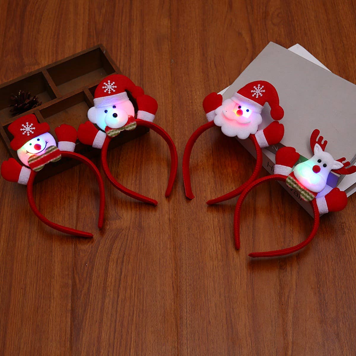 CARTOON CHRISTMAS CHILDREN'S HEADBAND_CWAHA2742