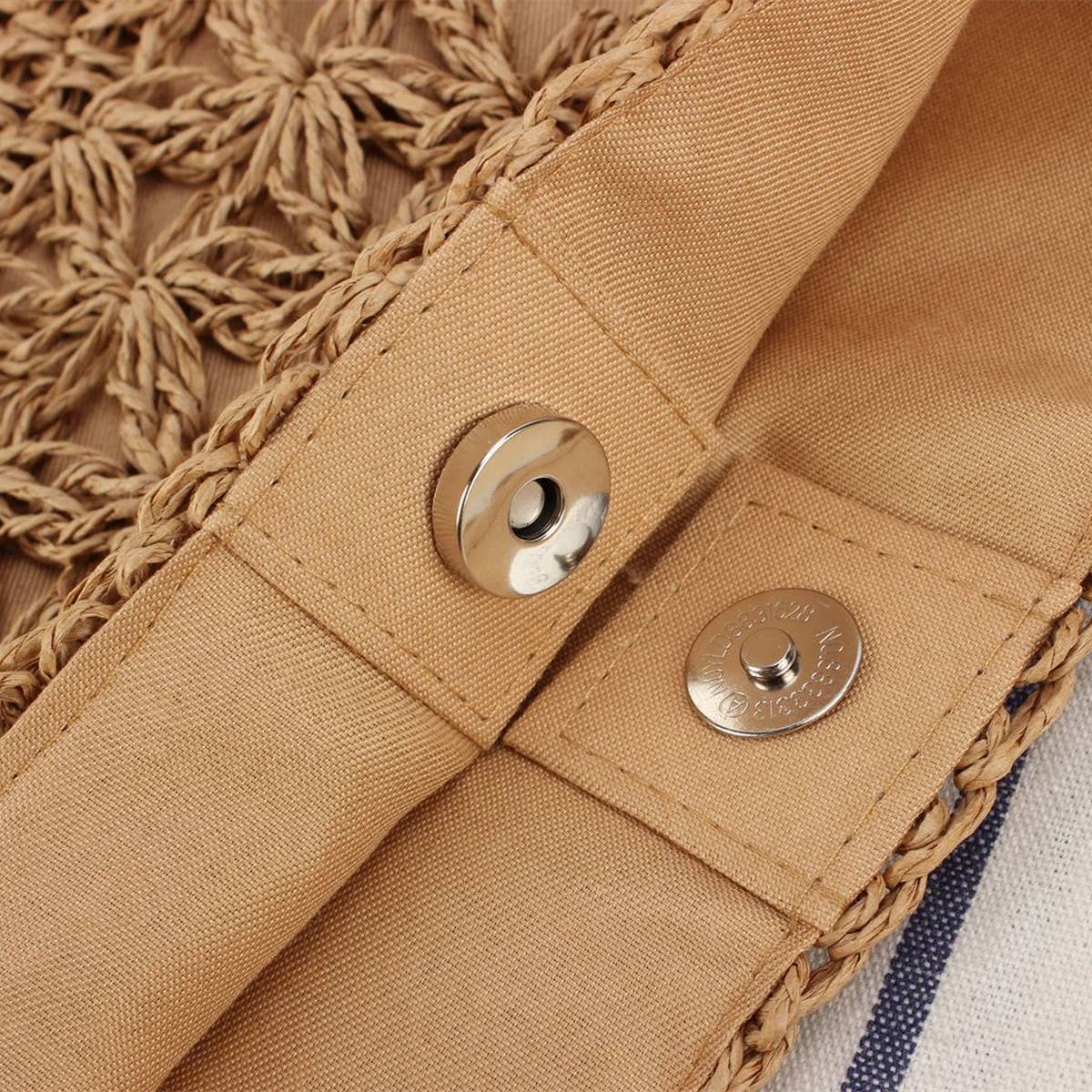 RETRO COLOR SHOULDER STRAP WOVEN BAG_CWAB2019