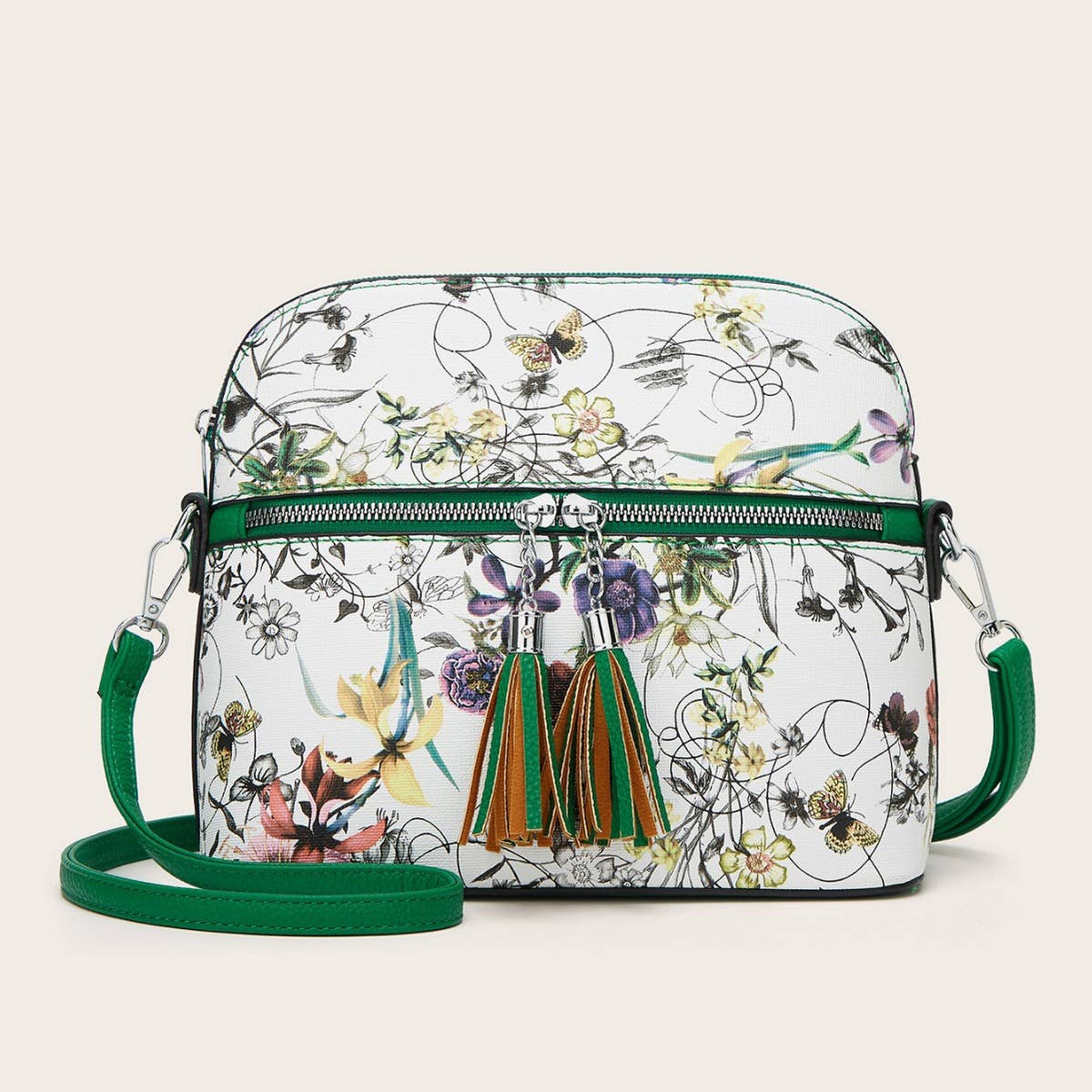 WOMEN FASHION PRINTED SHELL SHOULDER BAG_CWAB2648