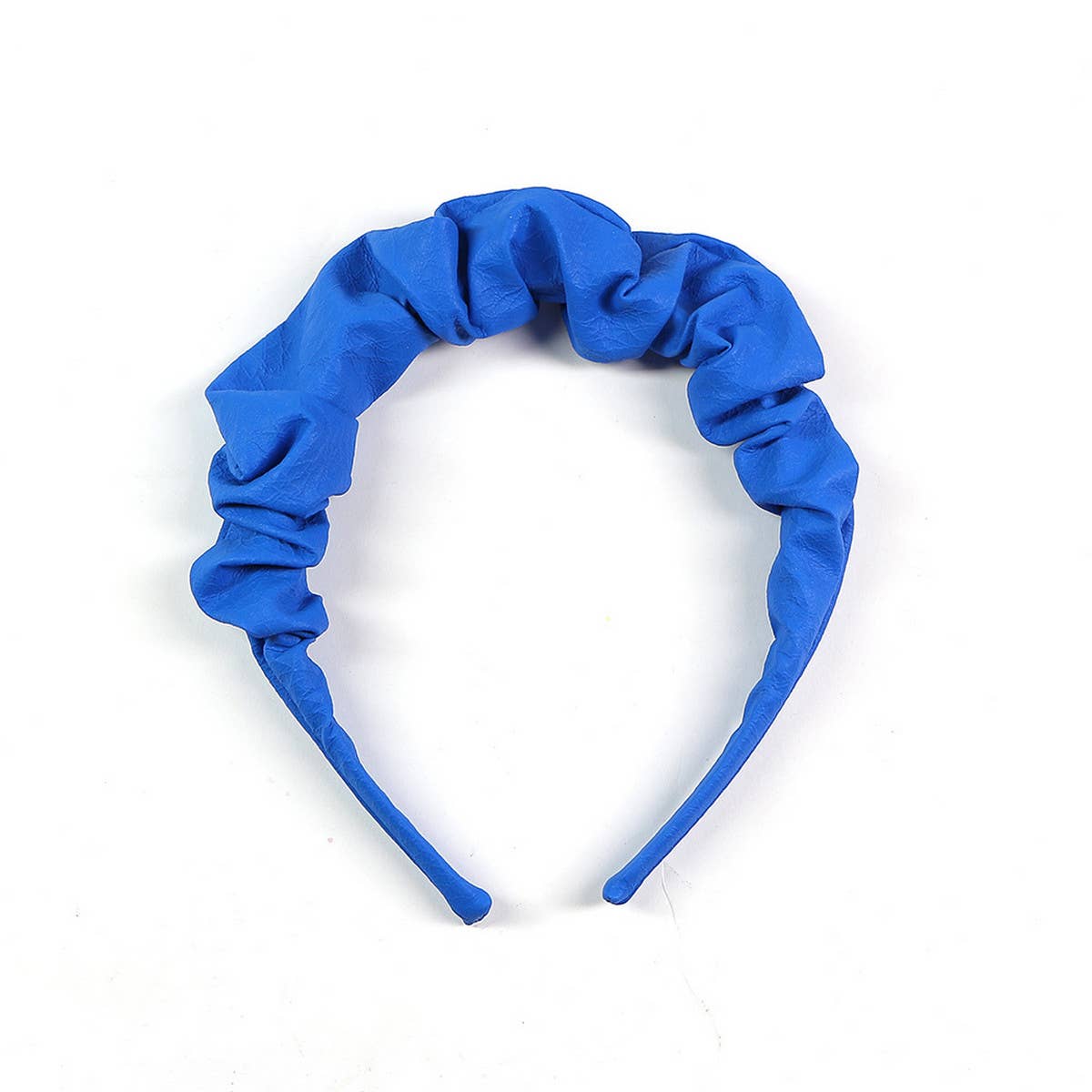 SIMPLE PLEATED SOLID COLOR HEADBAND_CWAHA0976