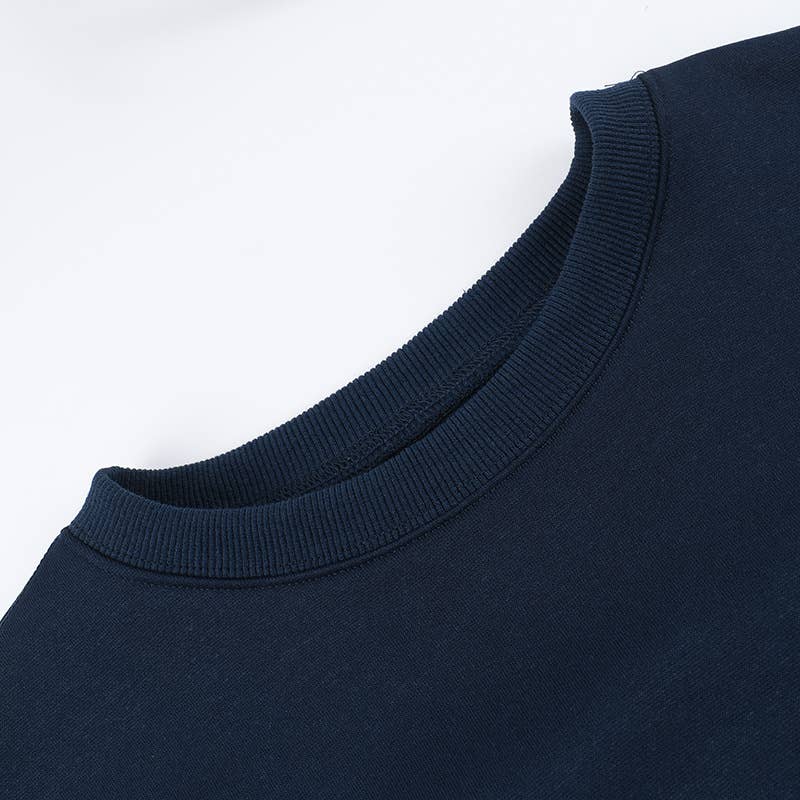 SIMPLE CASUAL LOOSE BASIC SPORTS WOMEN'S HOODIE