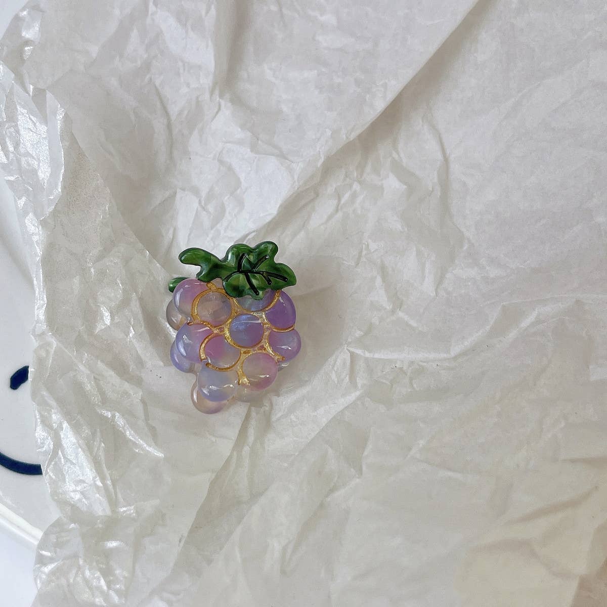 Mini Fruit Hair Claws, Strawberry & Lemon Clips_CWAHA1331