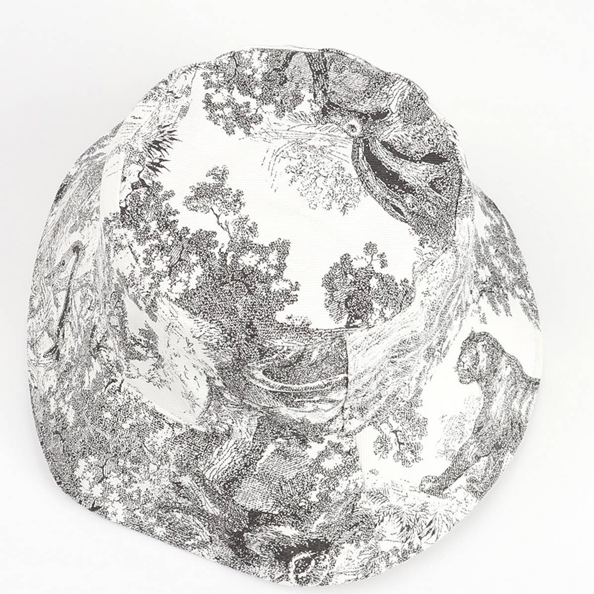 CWAH3276_NEW INK PAINTING FASHION TIE-DYE BUCKET HAT