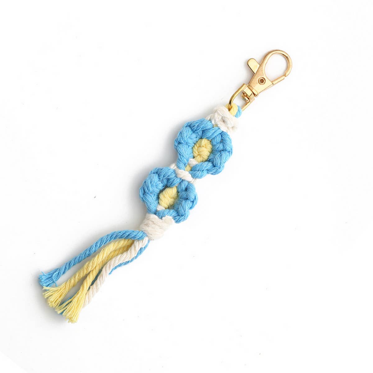 DIY HANDMADE TASSEL WOVEN KEYCHAIN