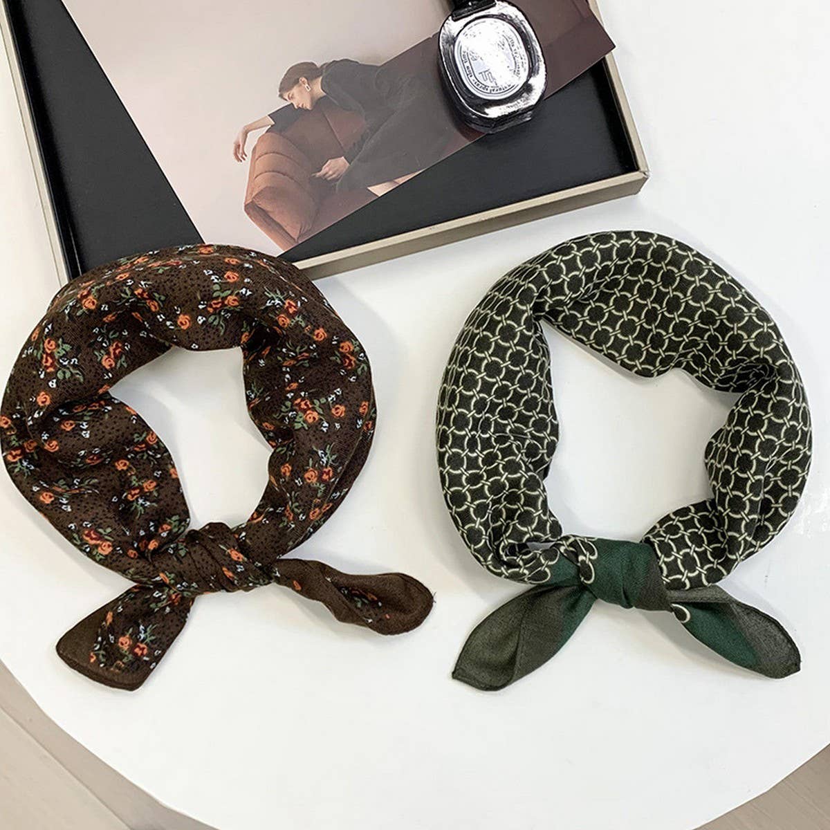 FASHIONABLE SQUARE SCARF FOR ALL-MATCH DECORATION