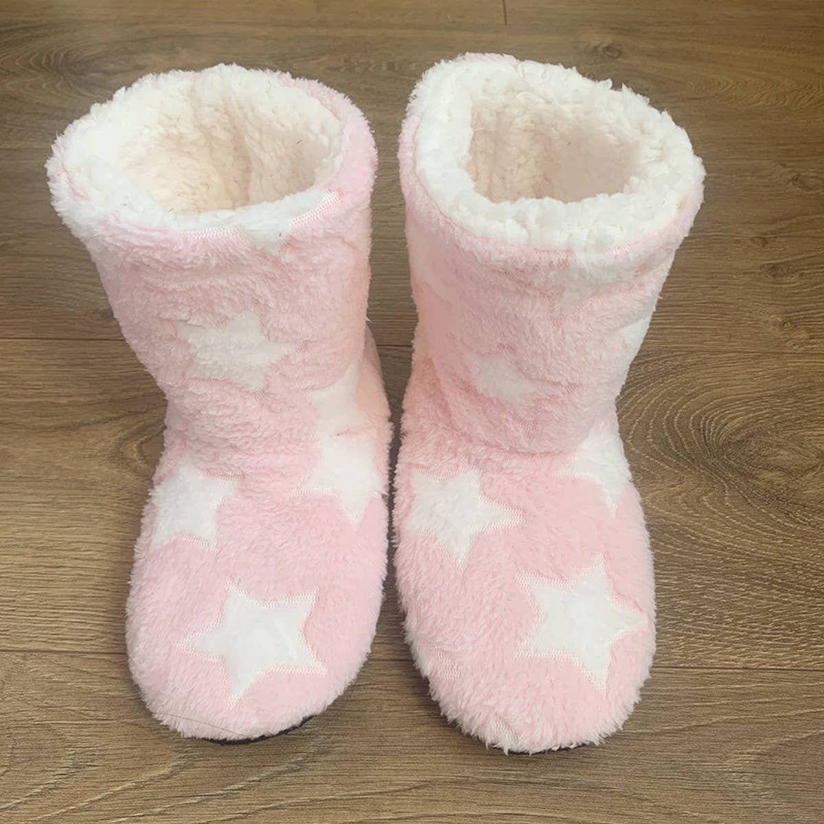 WARM AND SOFT SOLES FOR COMFORT SOCK SLIPPERS