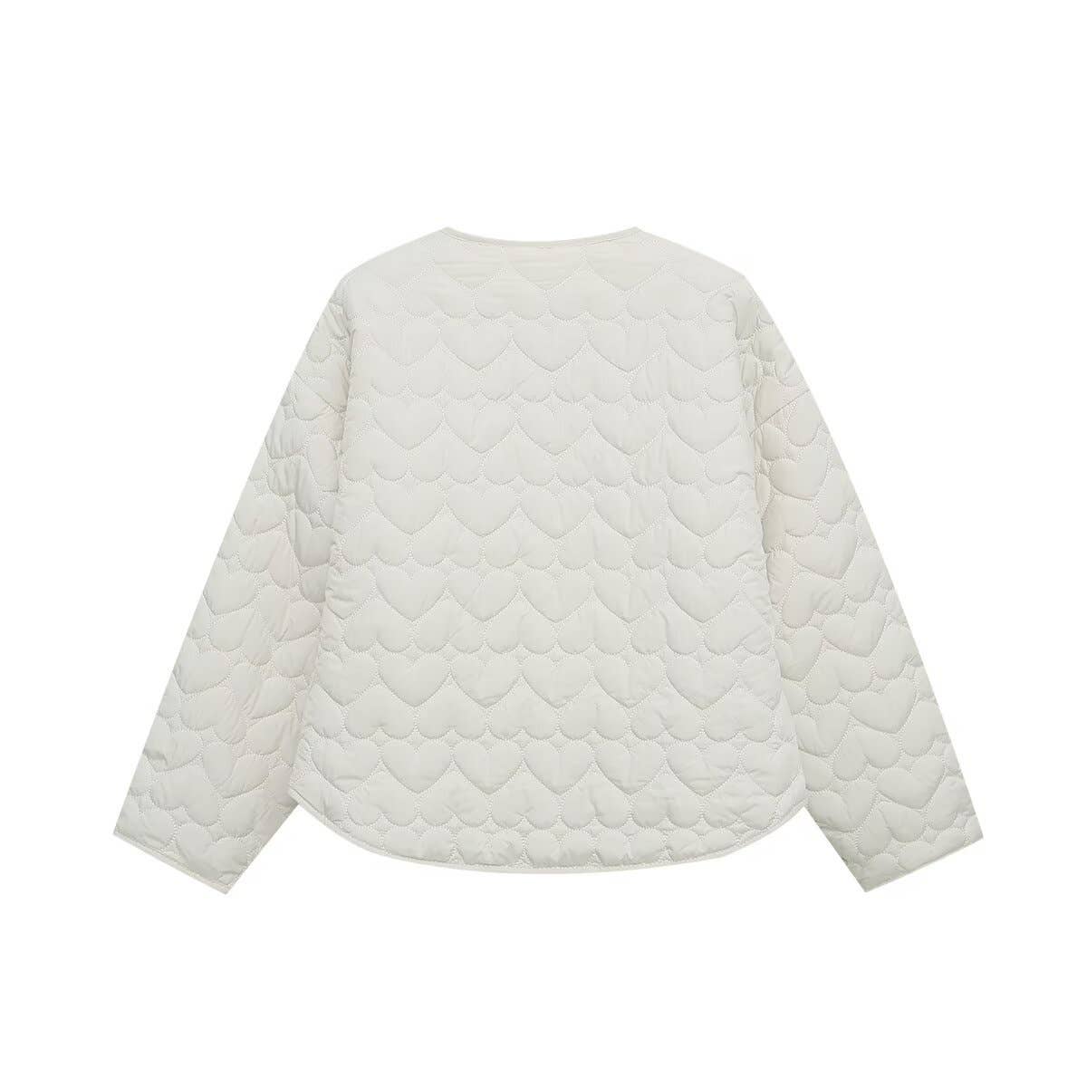 Thin diamond lattice cotton-padded clothes