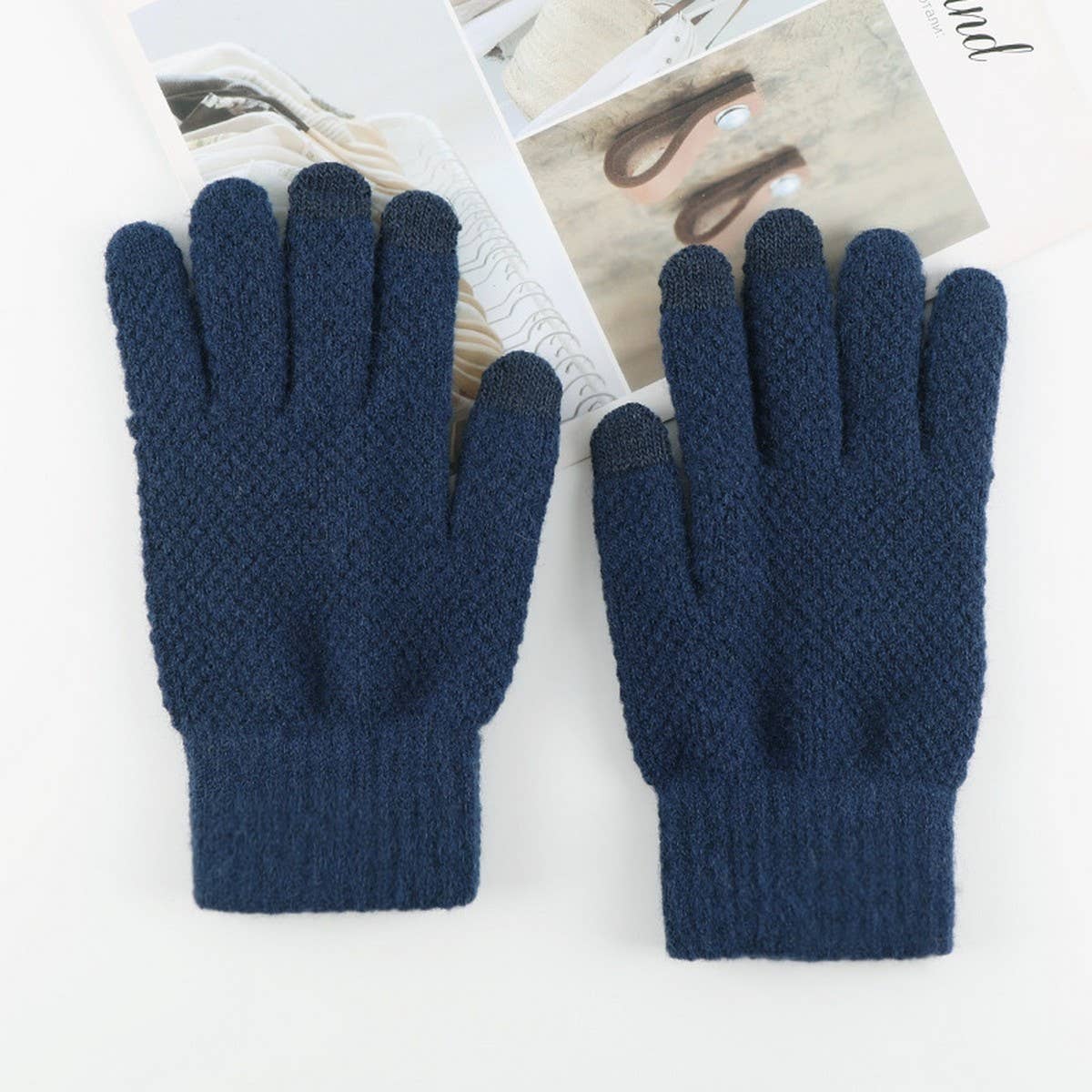 NEW MEN'S COLD-PROOF KNITTED TOUCHSCREEN GLOVES_CWAG0395