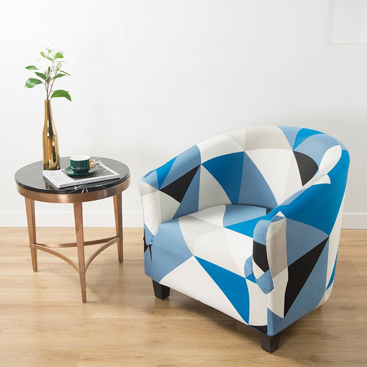 Single Sofa Chair Cover, Small Round Fit_CWMM8319