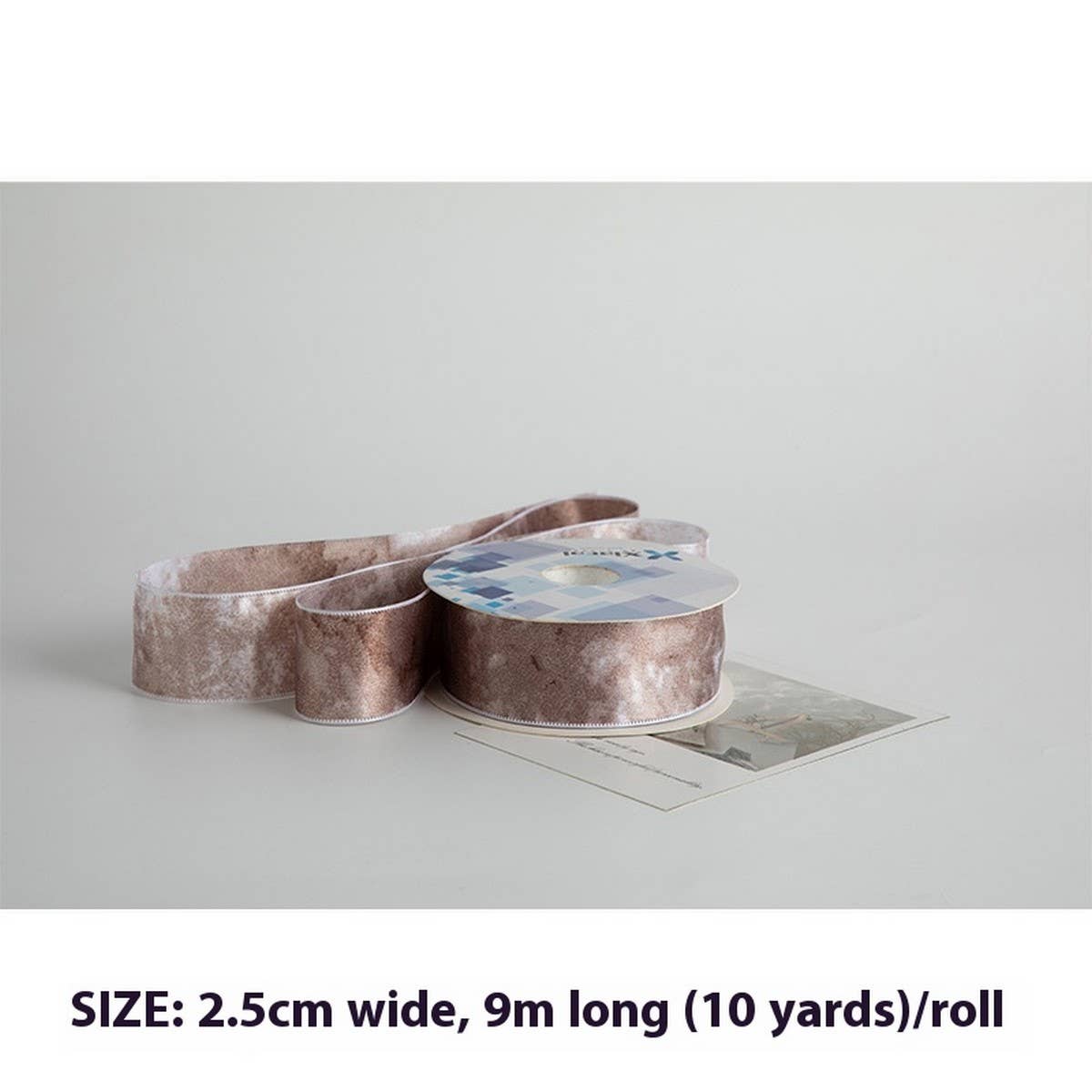 DIY FLORAL SILK GIFT PACKAGING RIBBON