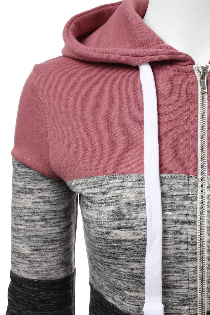 AWOHOL194_Lightweight Thin Zip-Up Hoodie Jacket