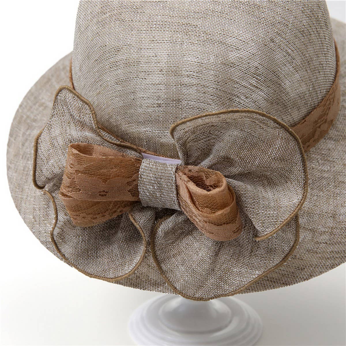 SUMMER SMALL FRESH SUN HAT BIG BRIM BEACH HAT_CWAH1456