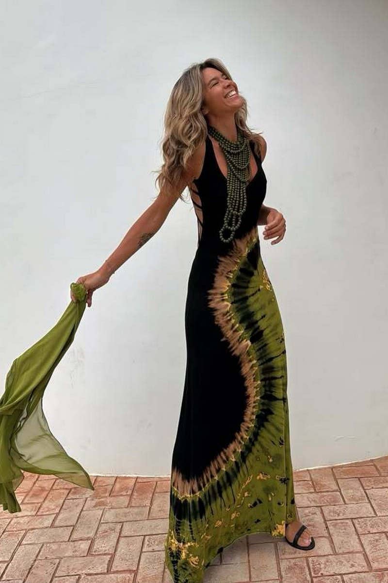 CWDMD5914_SUMMER BACKLESS STRAPPY SLIM SEXY DRESS