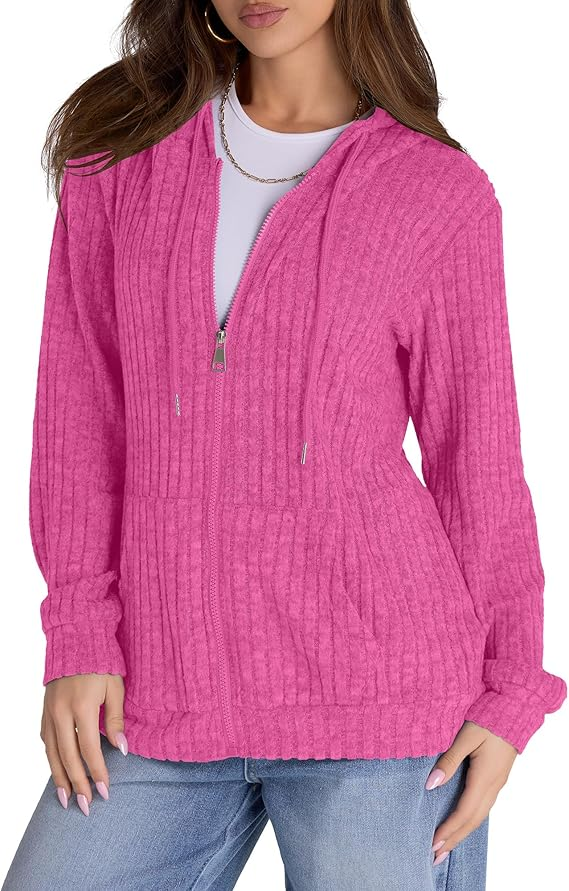 LONG SLEEVE SOLID COLOR PIT STRIP WOOLEN HOODIE