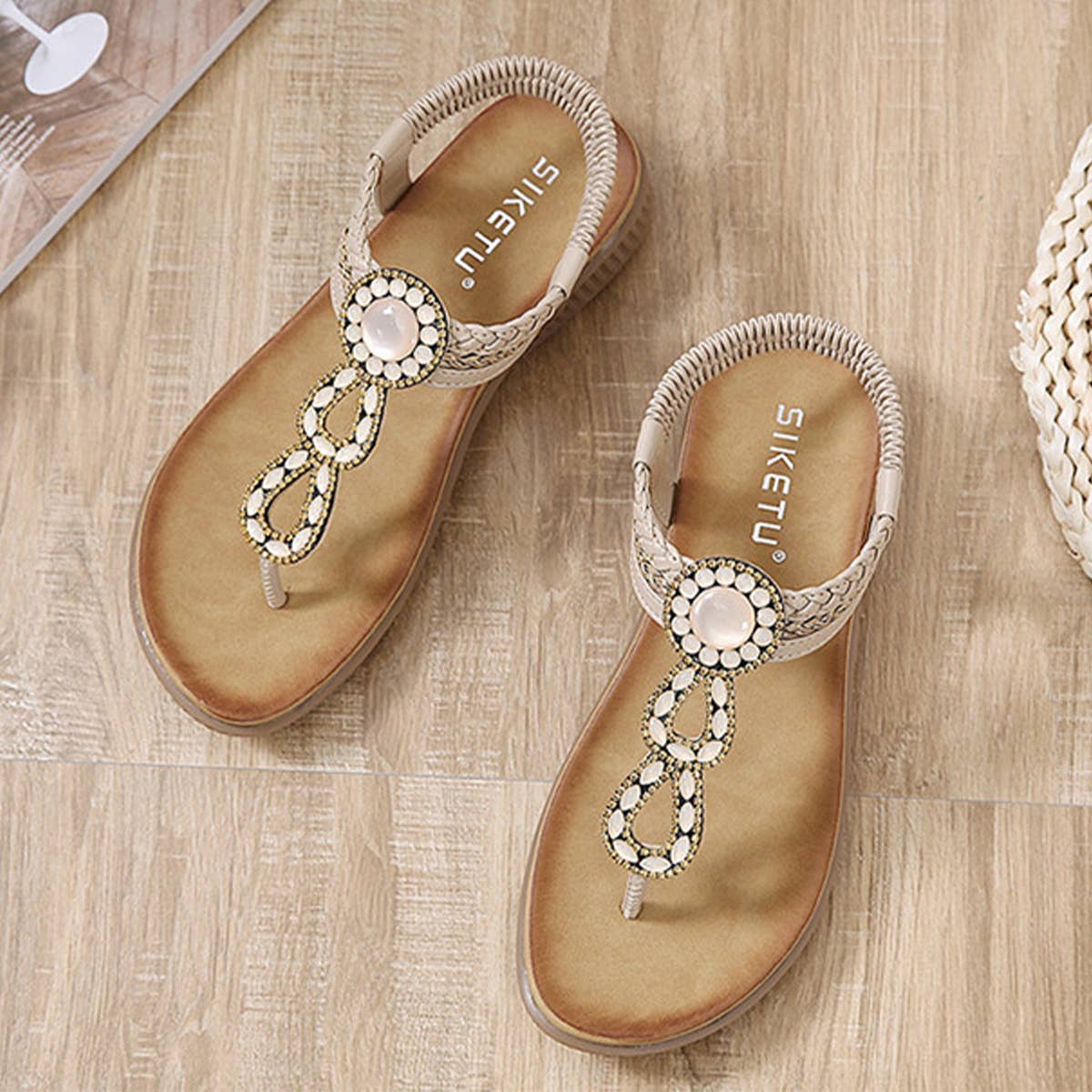 BOHEMIAN COMFORT CLIP TOE SANDALS_CWSHS0503