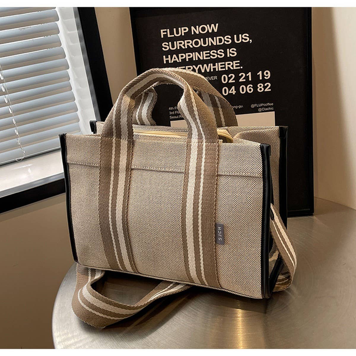 NEW FASHION CONTRAST COLOR SHOULDER CROSSBODY BAG_CWAB2435