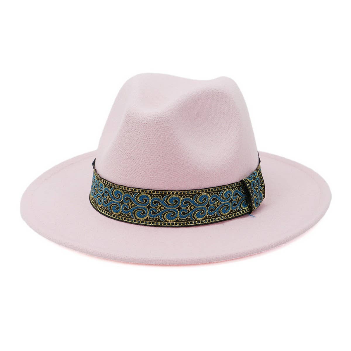 2024 NEW MEN'S AND WOMEN'S STRAIGHT BRIM JAZZ HAT_CWAH1776