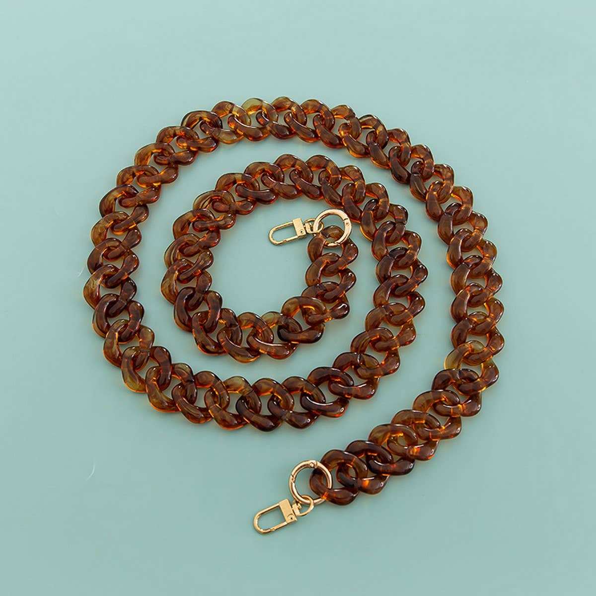 47in" Acrylic Diamond Bag Strap -Colorful Chain_CWMM5058