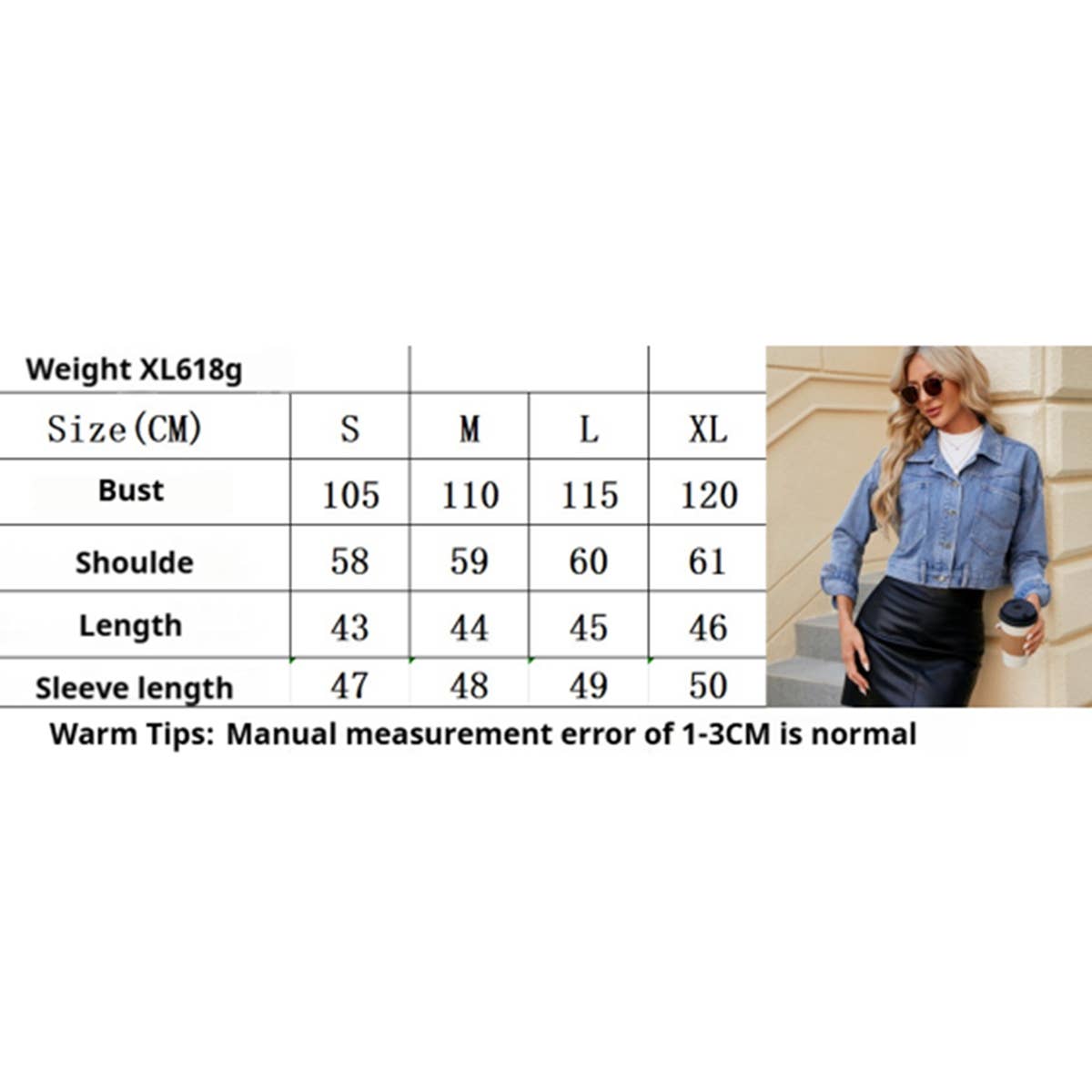 Women??¢s Short Washed Fitted Jean Jacket_CWOCO1210