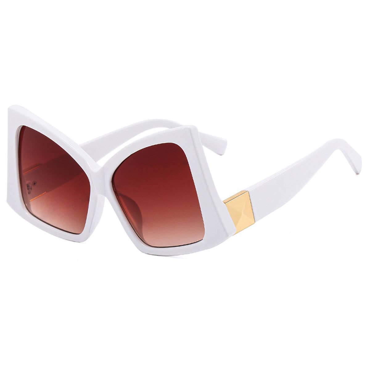 IRREGULAR LARGE FRAME SUNGLASSES