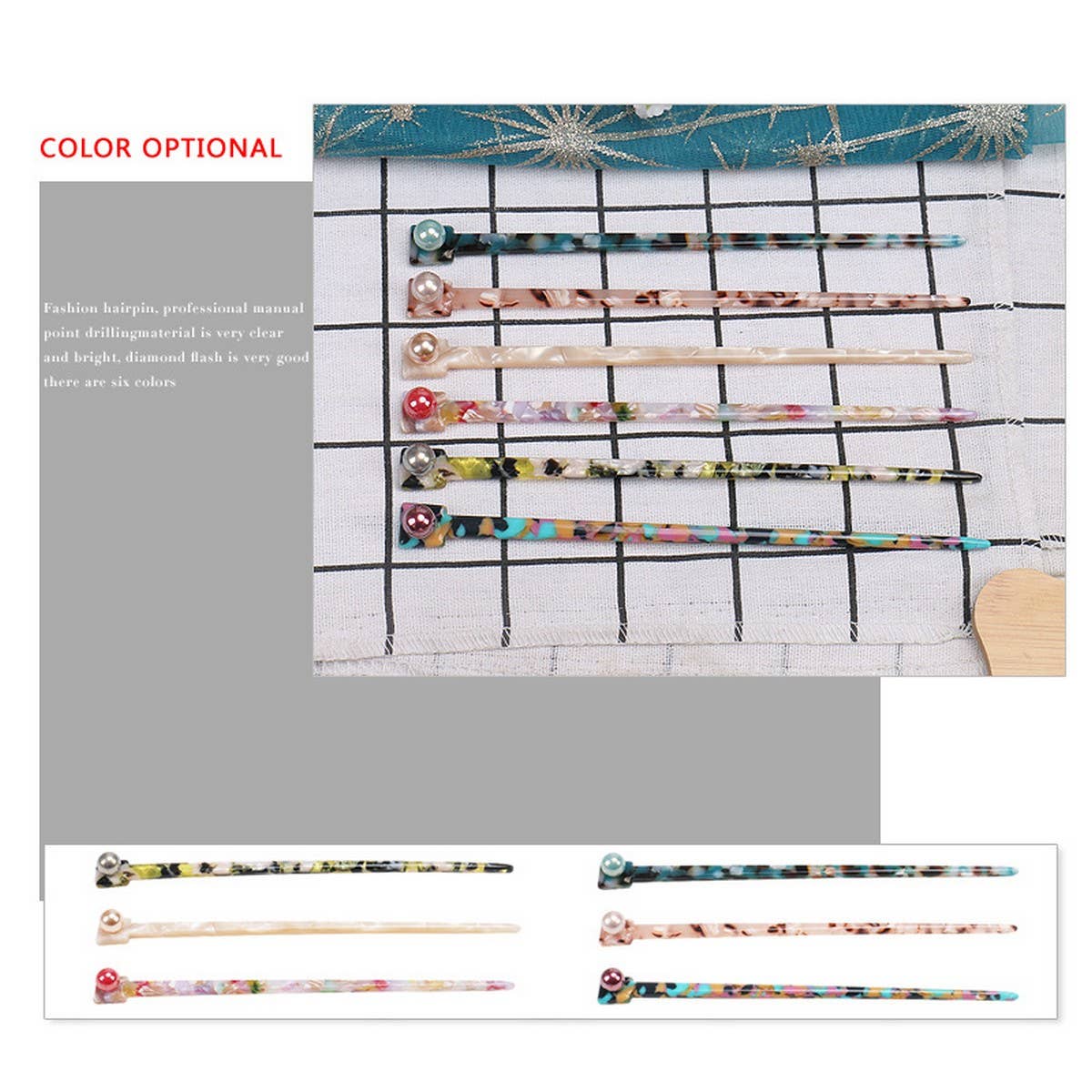 HAIRPIN ACETATE HAIRPIN INK HAIRPIN RETRO HAIRPIN