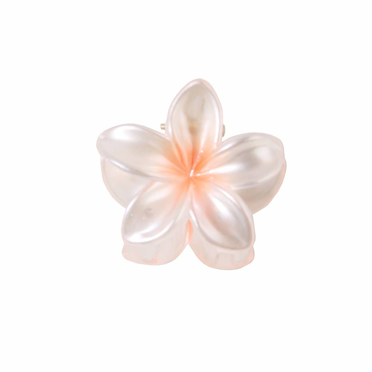 Candy Color Plumeria Hair Claw, Sweet Floral Clip_CWMM4985
