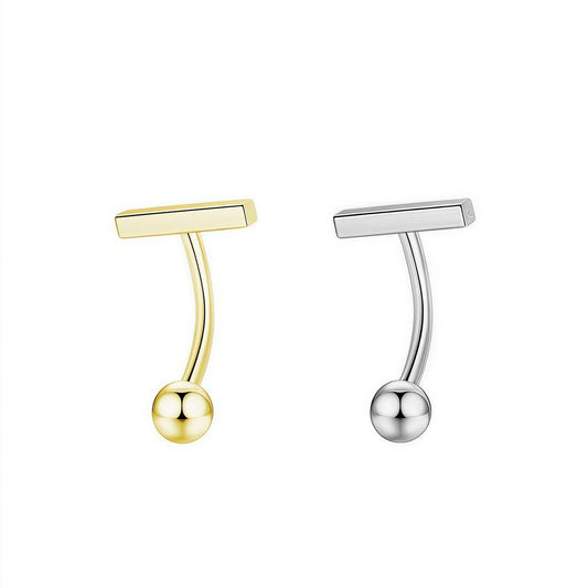 Gold Stainless Steel Belly Ring Navel Piercing