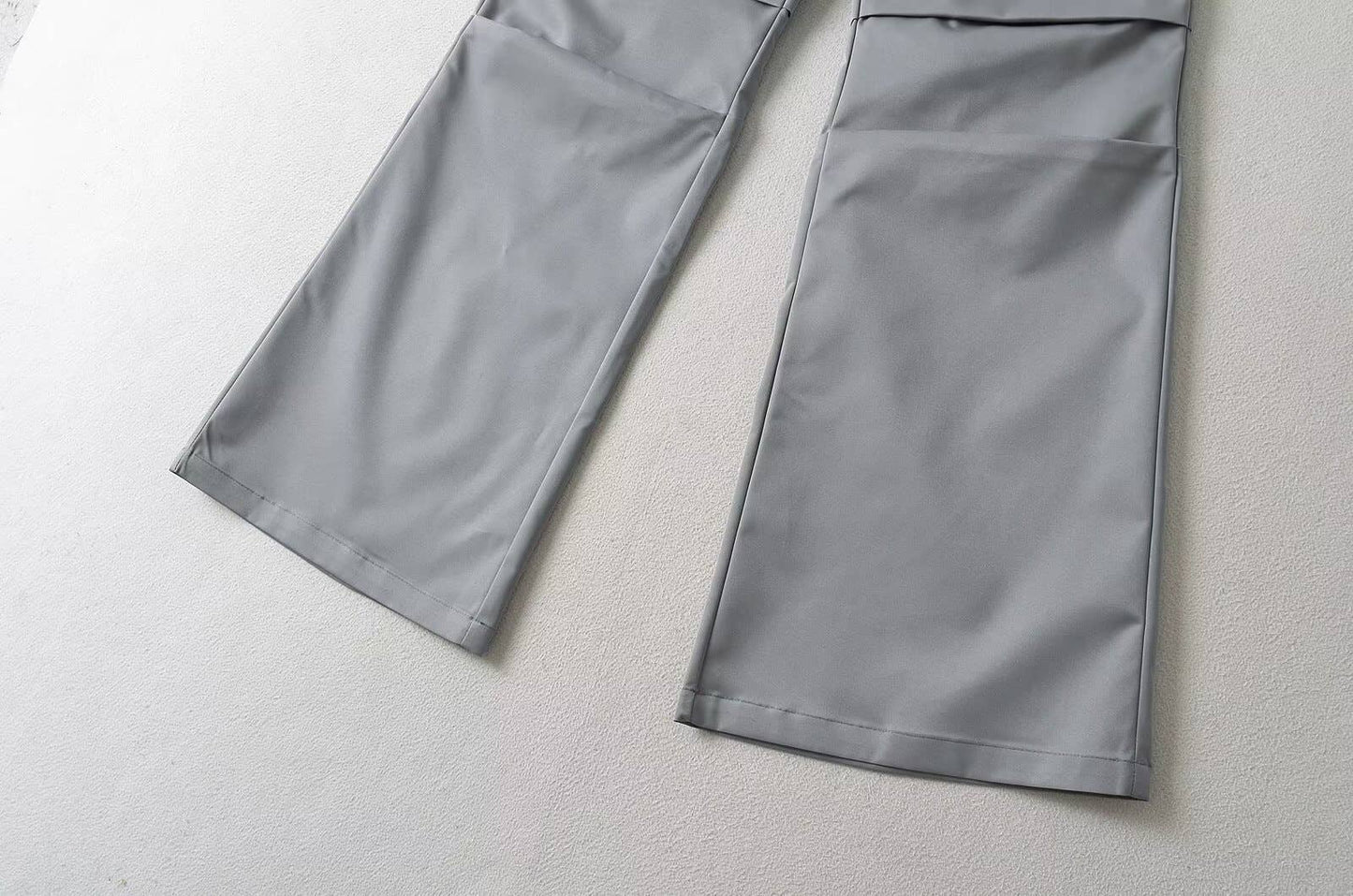 Slimming Retro straight-leg casual pants