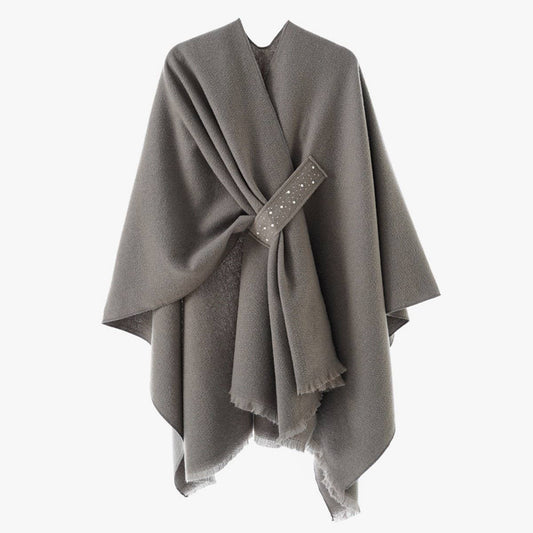 NEW STYLE DIAMOND SHAWL DESIGN SOLID COLOR SHAWL_CWMS1156