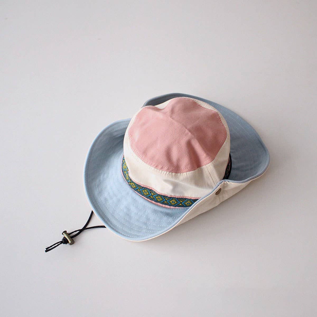CHILDREN'S STYLISH CAMPING BIG BRIM BUCKET HAT_CWAH2873