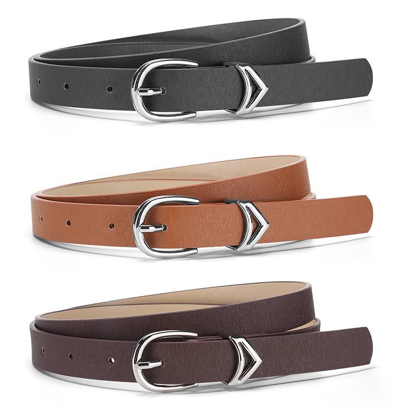 Simple retro and fashionable commuting belt