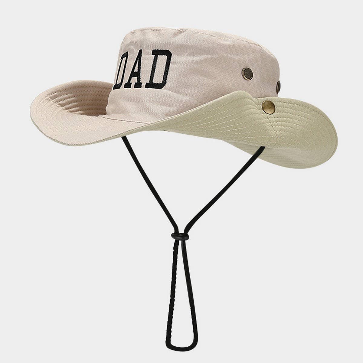 Men¡¯s Embroidered Wide Brim Sun Hat for Hiking_CWAH3806