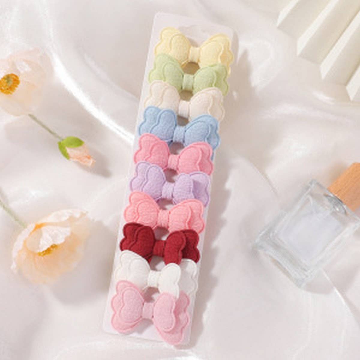 Double-Layer Butterfly Hair Clip Set for Kids