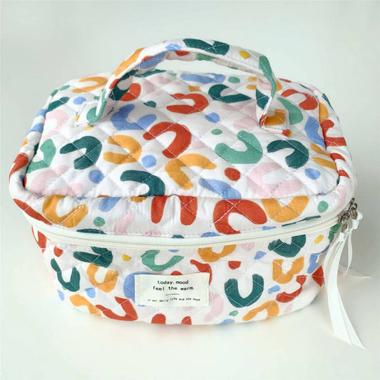 SIMPLE AND LOVELY CANVAS COSMETIC BAG_CWAB1041