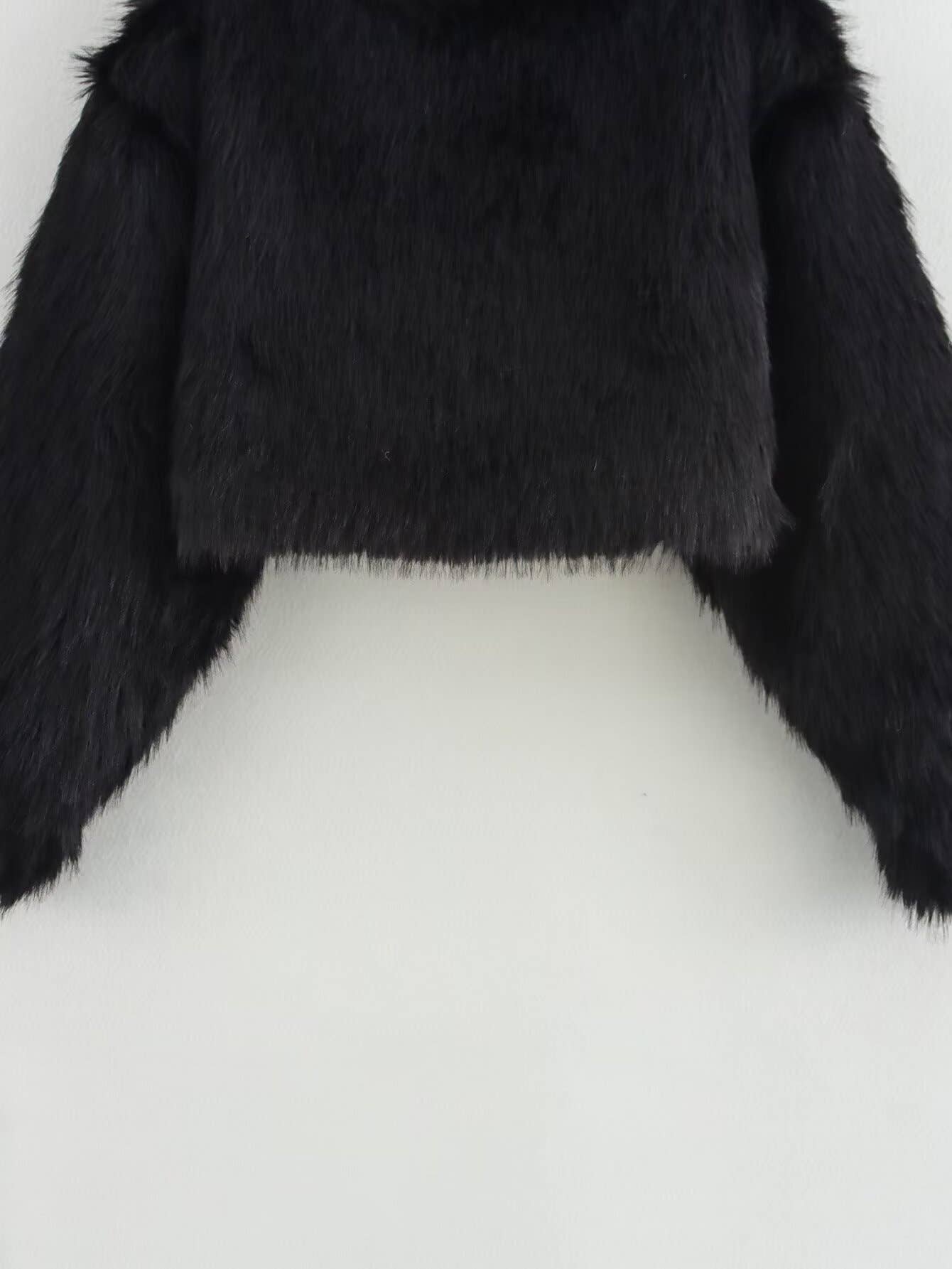 Fashion simple woolen long-sleeved sweatshirt