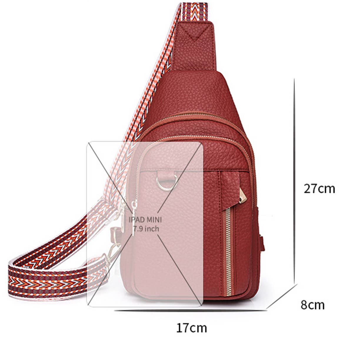 MULTI-COMPARTMENT VERSATILE CROSSBODY BAG_CWAB2733