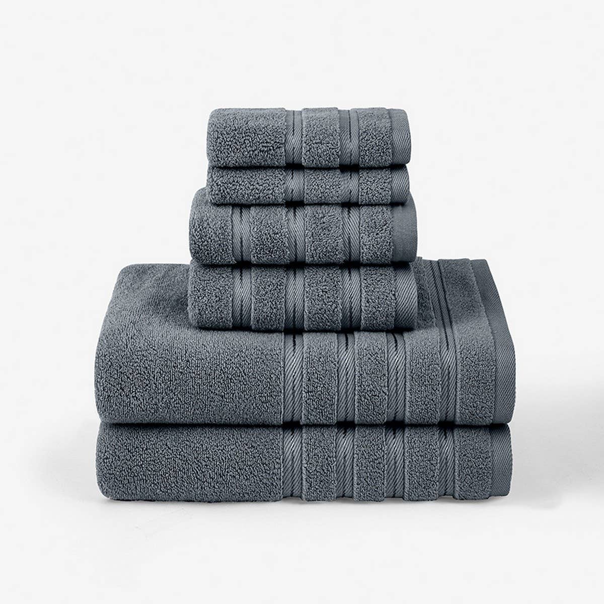 SIX-PIECE SOFT ABSORBENT FACE AND BATH TOWEL SET_CWMM2283