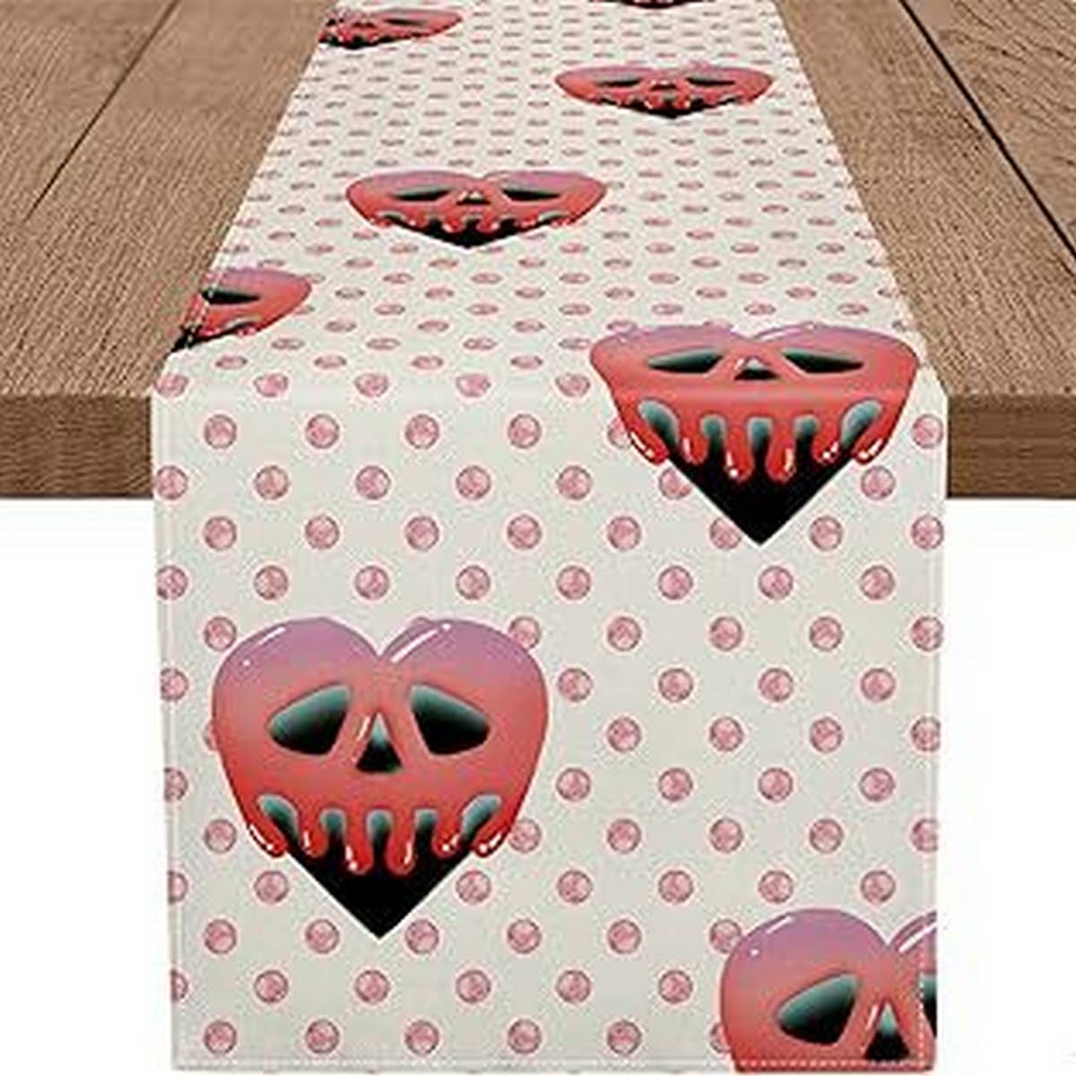 VALENTINE'S DAY LOVE PRINT CARTOON TABLECLOTH
