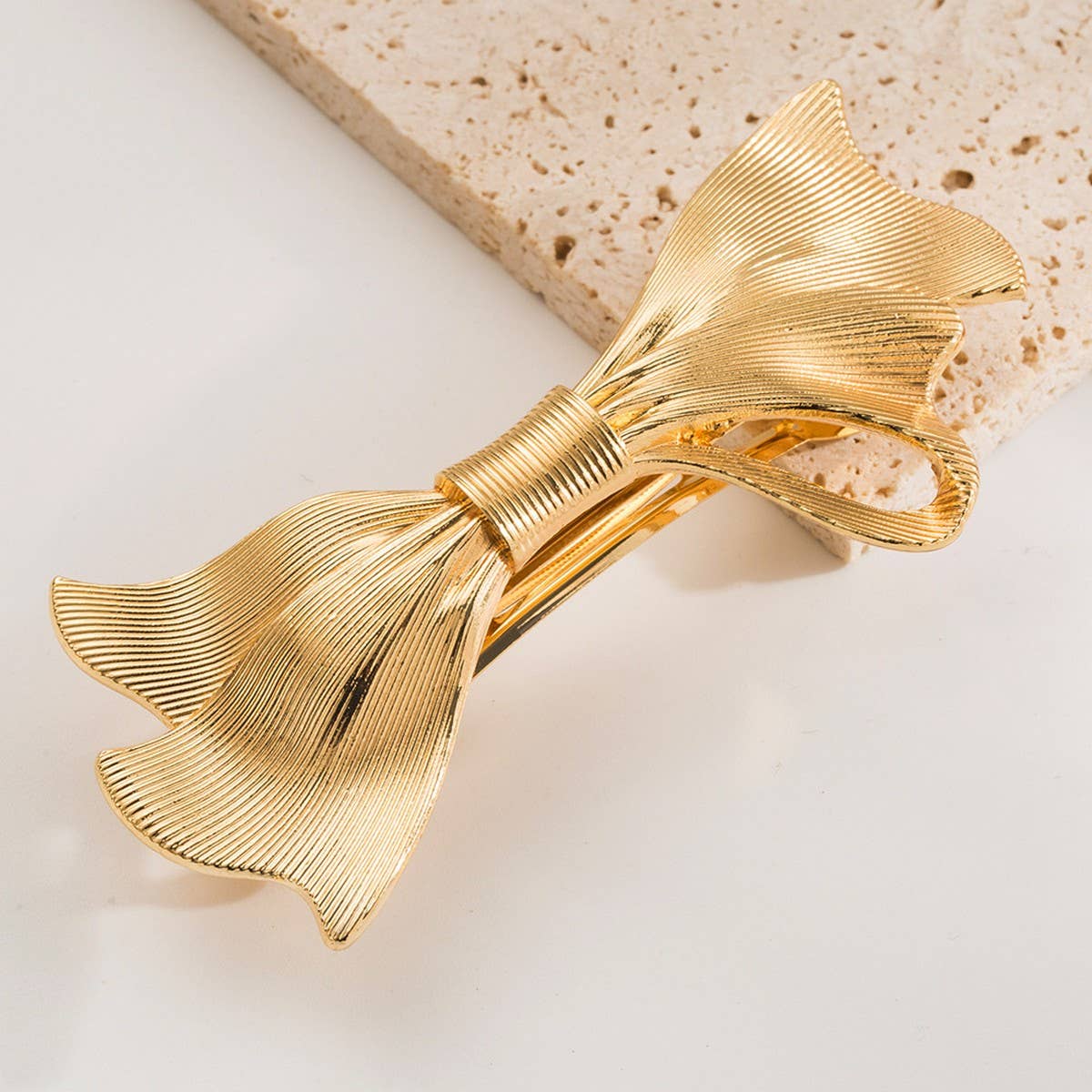 Butterfly Bow Geometric Spring Hair Claw Clip_CWAHA6194