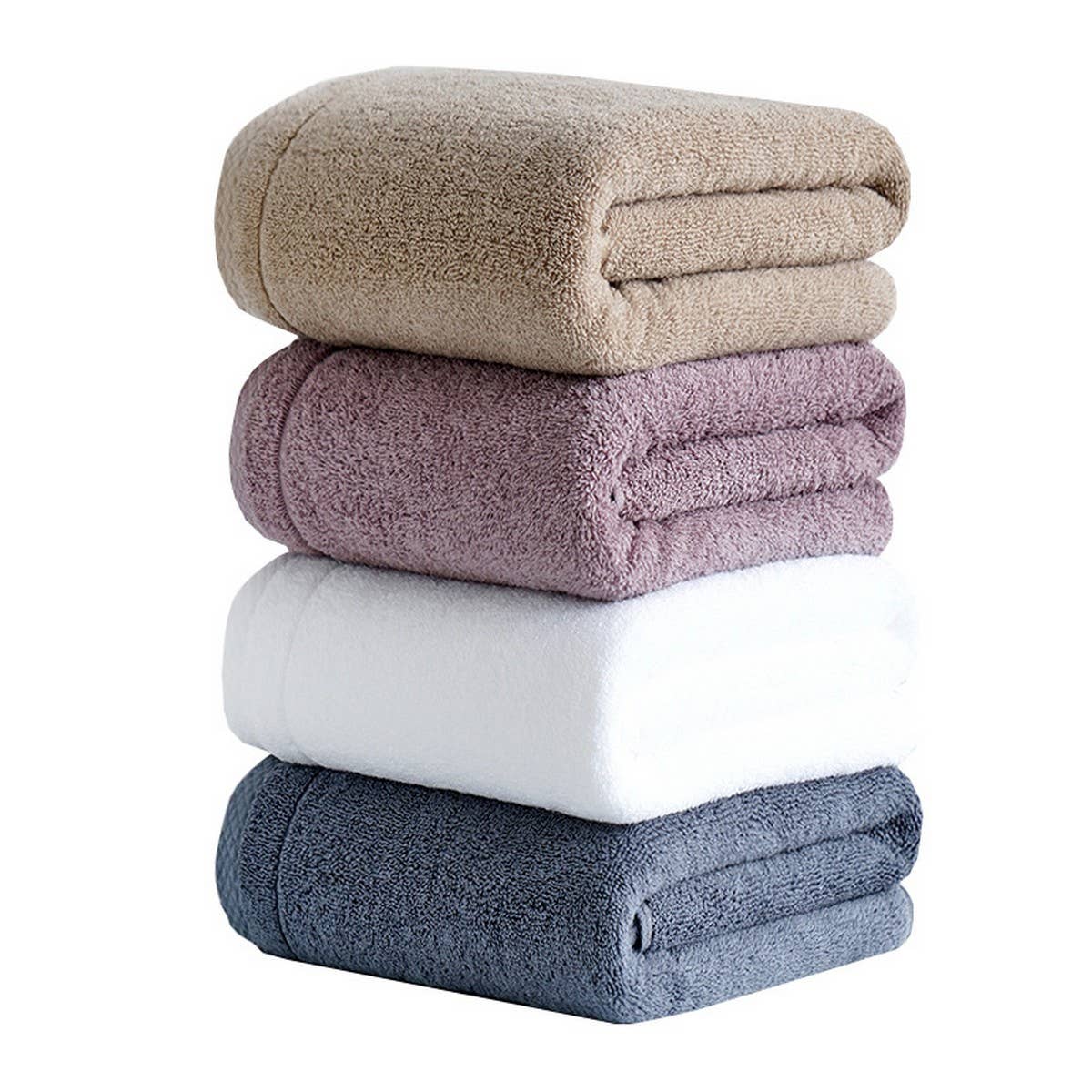 ADULTS' THICKENED AND SOFT LARGE COTTON BATH TOWEL_CWMM2303