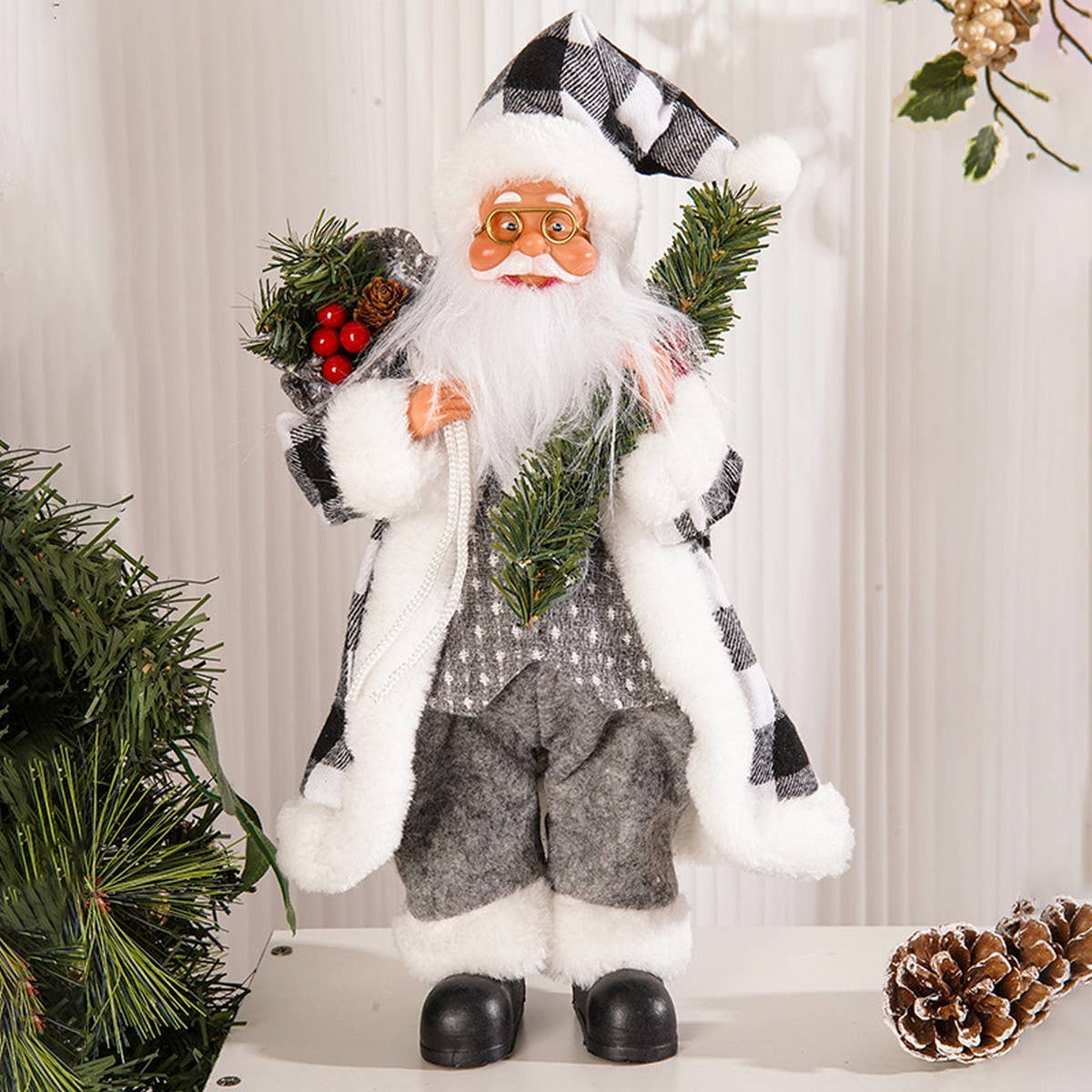 CHRISTMAS DECORATION BACKPACK OLD MAN ORNAMENTS
