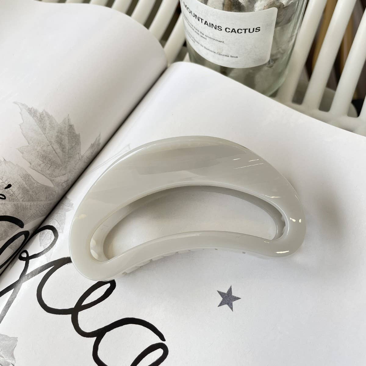 Thick Hair Claw - Elegant INS Style Shark Clip