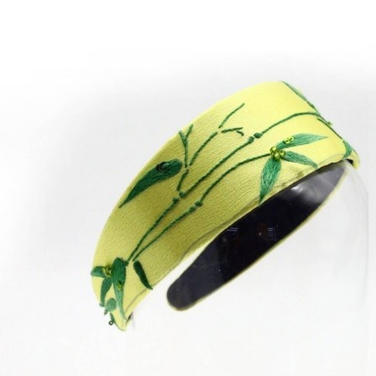 Handcrafted Bamboo Headband in Fresh Art Style