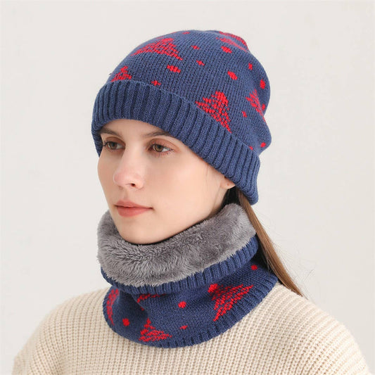 THICKENED VELVET TWO-PIECE NECK GAITER