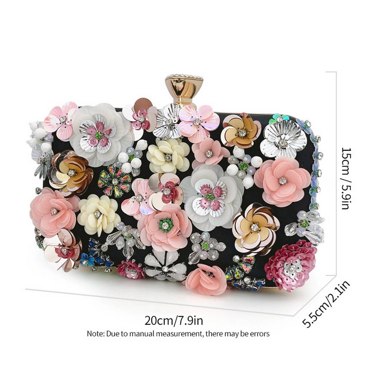 2024 HOT SALE FLOWER BEAD EMBROIDERED CLUTCH_CWAB2500
