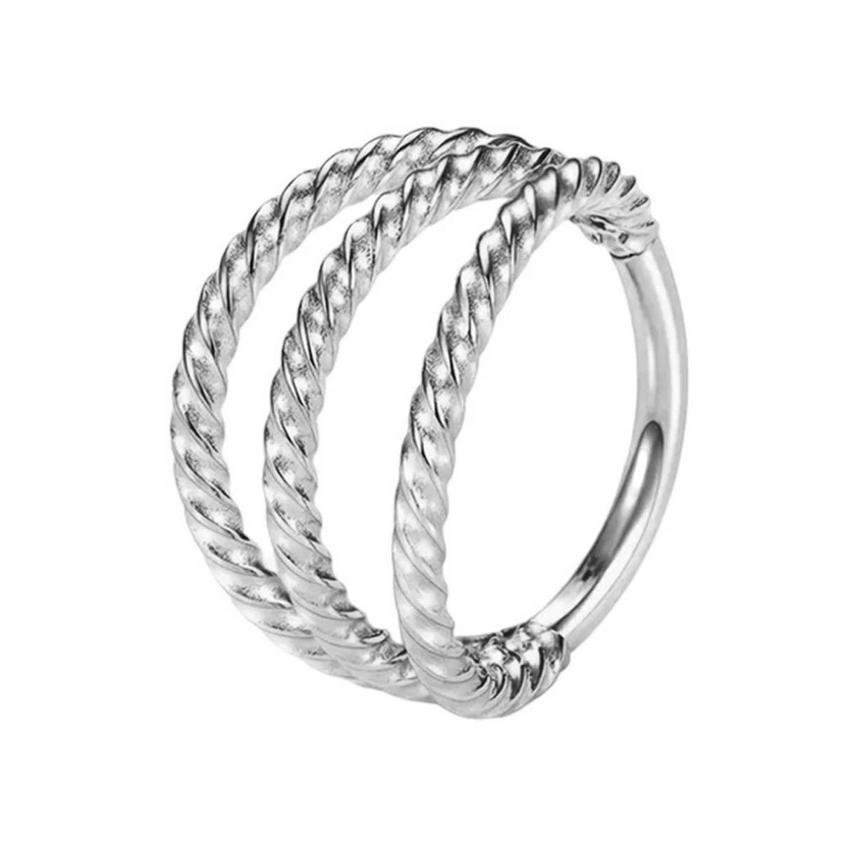 316 Stainless Steel Closed Hoop Nose Ring_CWMM9521