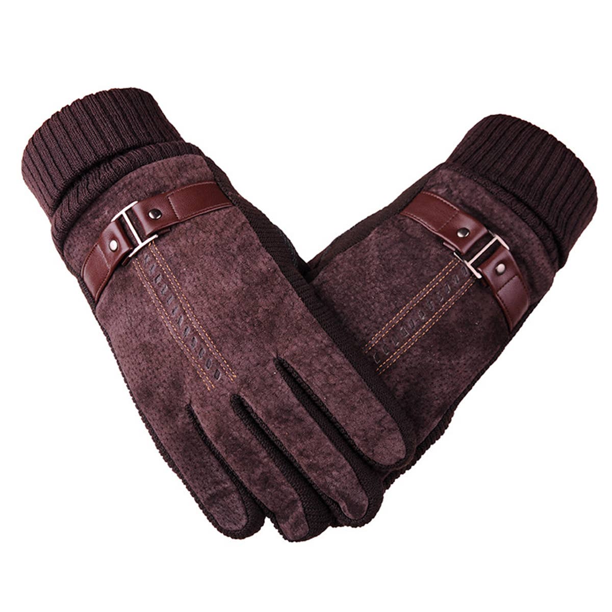 WINTER THICKENED WARM PIGSKIN GLOVES_CWAG0047