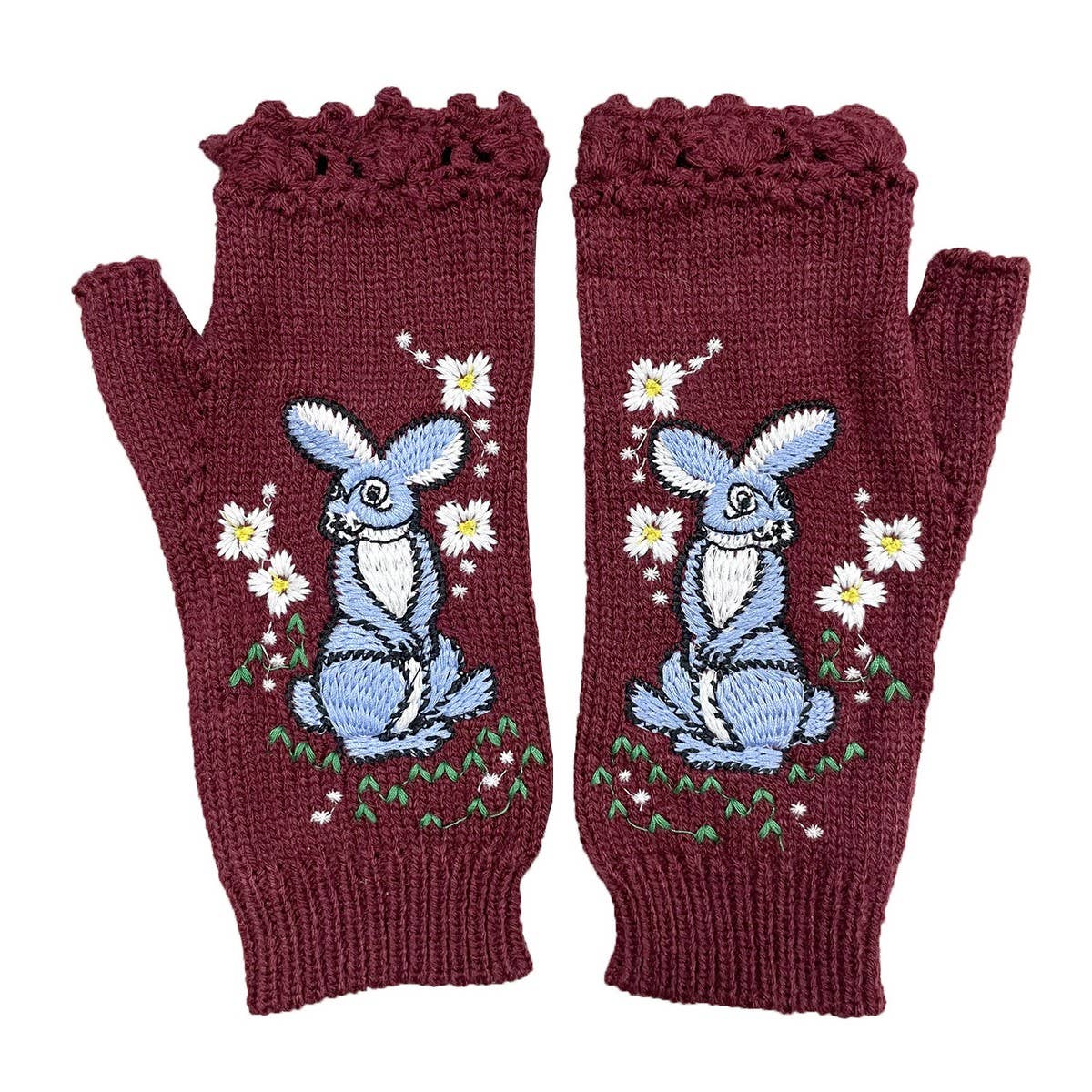 2024 NEW EMBROIDERED RABBIT HALF FINGER GLOVES_CWMM1669