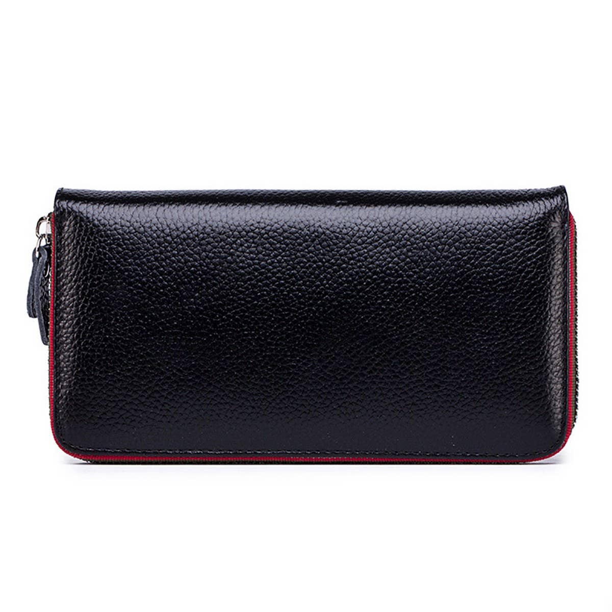 TOP LAYER COWHIDE CASUAL LONG LEATHER WALLET_CWAB3751