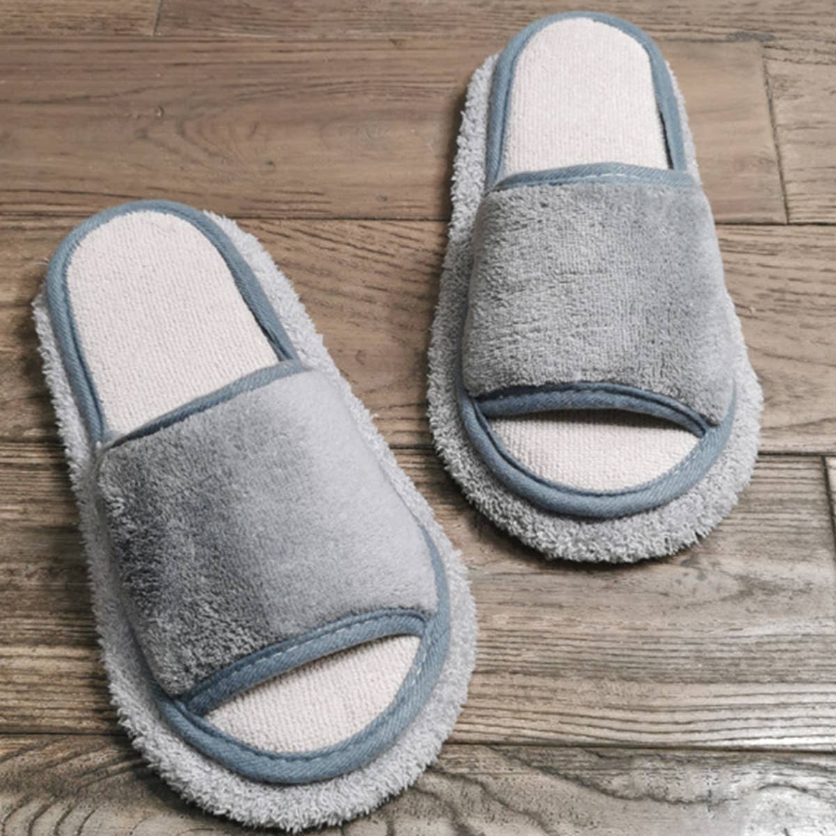 WASHABLE FUNNY MOP SHOES DUSTING CLEANING SLIPPER